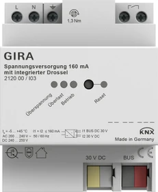 Gira KNX Spannungsversorgung 30V, 160mA, 4 TE REG