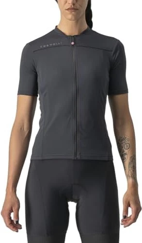 Castelli Anima 3 Trikot kurzarm light black/red (Damen)
