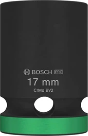 Bosch Professional PRO Impact Außensechskant Steckschlüssel 1/2", 17x38mm, 1 Stück