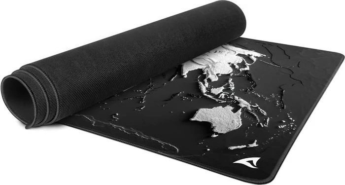 Sharkoon Skiller SGP40 D14, Mouse Mat, 1000x500mm, World Map schwarz/weiß