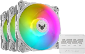 ASUS TUF Gaming TF120 ARGB White Edition, LED-Steuerung, 120mm, 3er-Pack