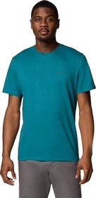 Columbia Rapid Ridge II Organic Cotton T-Shirt kurzarm river blue/button badge (Herren)