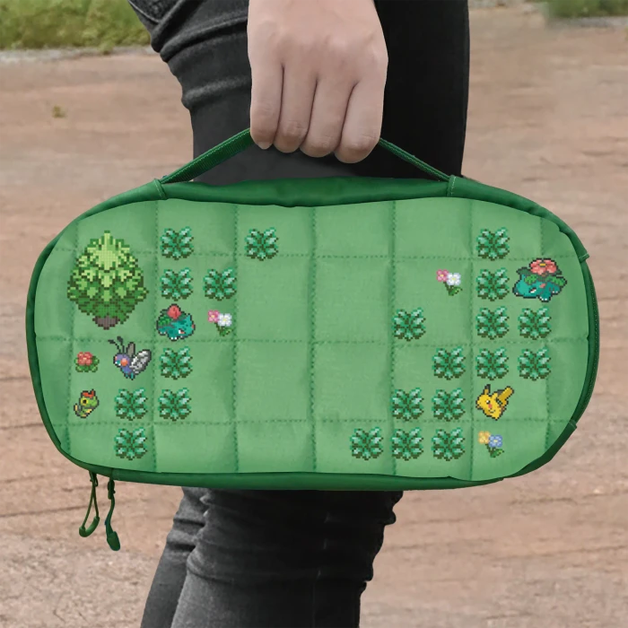 Hori Puff Pouch Tasche Pokémon pixel green (Switch 2)