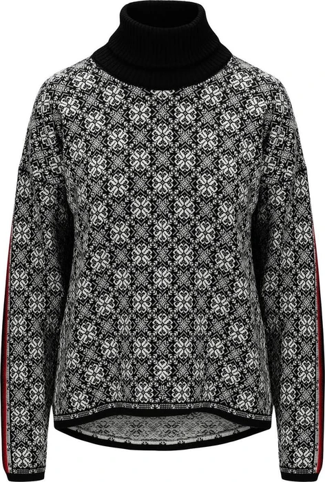 Dale of Norway Firda Strickpullover black/off white (Damen)