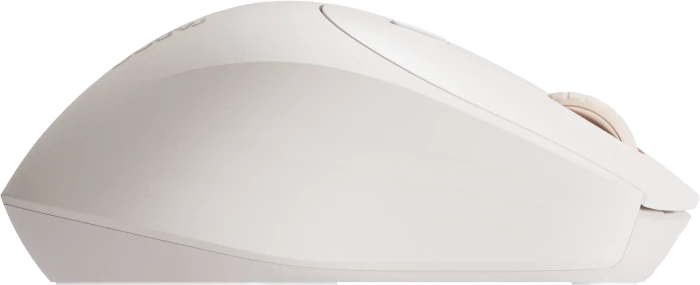 Rapoo MT560 Multi-Mode Wireless Mouse, Creme weiß, USB/Bluetooth