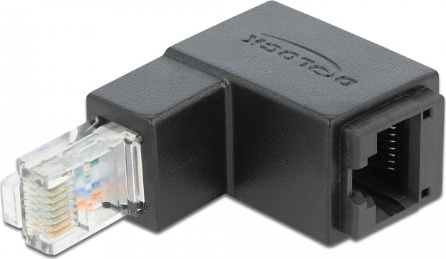 DeLOCK RJ-45 Winkeladapter, 90° nach unten