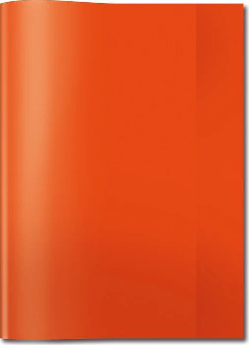 Herma Heftschoner Kunststoff, A4, rot/transparent (7492)