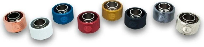 EK Water Blocks EK-ACF Fitting G1/4" auf 19/13mm, weiß