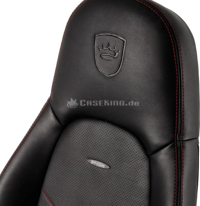 noblechairs Icon Gamingstuhl, schwarz/rot