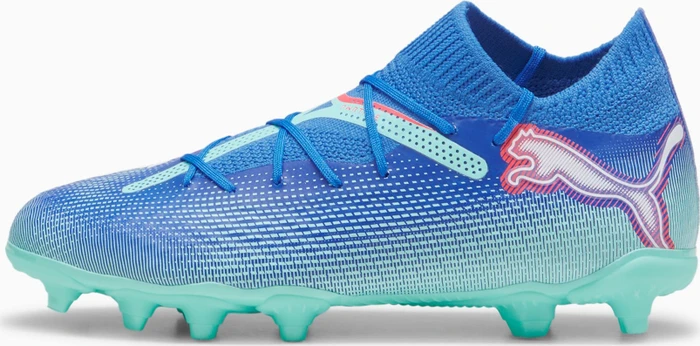 Puma Future 7 Pro FG/AG bluemazing/puma white/electric peppermint (Junior)