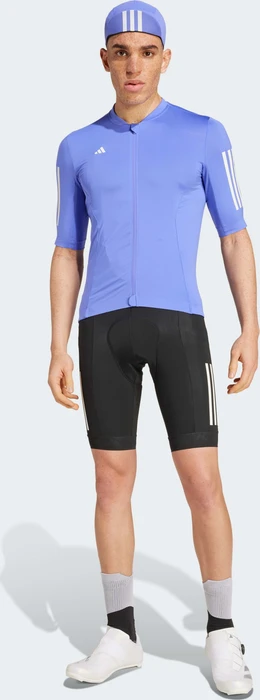 adidas Tempo 3-Streifen Trikot kurzarm cobalt blue (Herren)