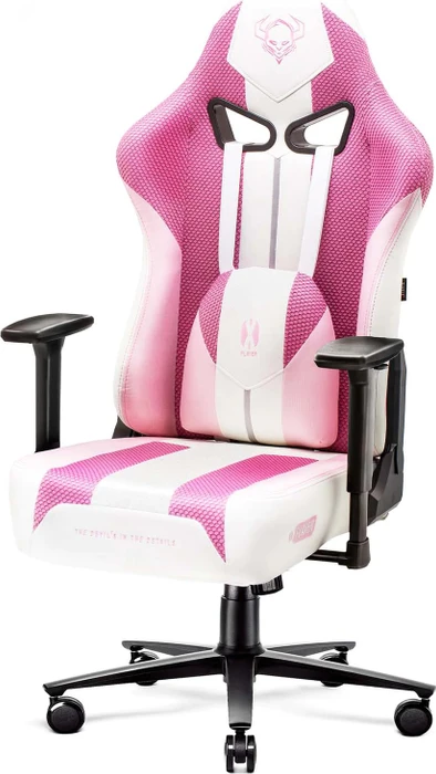 Diablo Chairs X-Player 2.0 King Gamingstuhl, pink/weiß