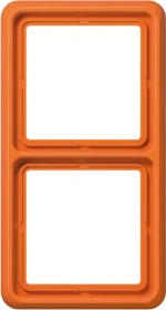 Jung Serie CD 500 Rahmen Thermoplast 2-fach, orange