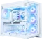 Zalman D40 White, weiß, Glasfenster Vorschaubild