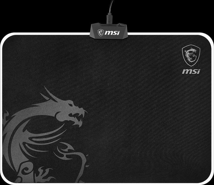 MSI Agility GD60 Gaming Mousepad, RGB beleuchtet, schwarz
