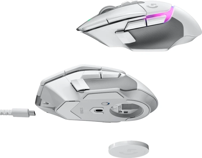 Logitech G502 X Plus, weiß, USB