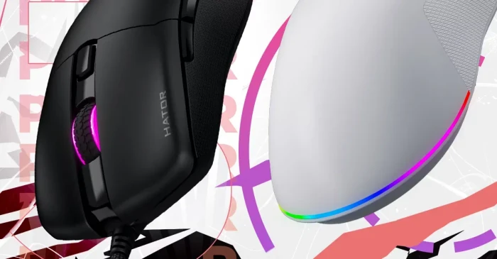 Hator Pulsar 3 Gaming Mouse weiß, USB