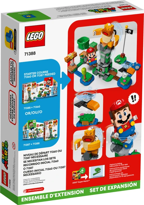 LEGO Super Mario - Kippturm mit Sumo-Bruder-Boss Erweiterungsset