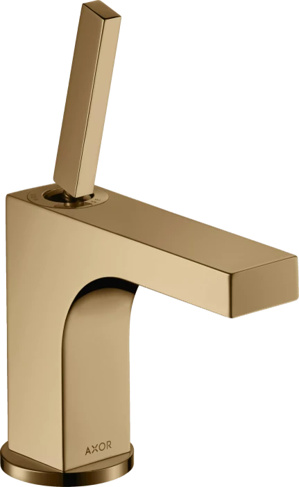 Hansgrohe Axor Citterio 90 für Handwaschbecken mit Zugstangen-Ablaufgarnitur polished bronze