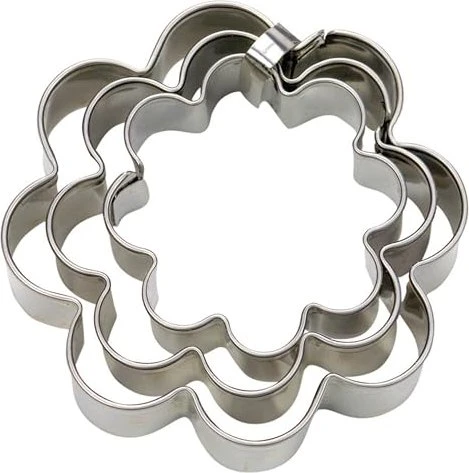 Städter Terrassen-Ausstecher Blume Set, 3-tlg.