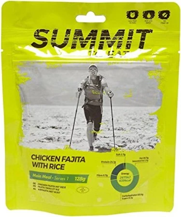 Summit to Eat Chicken Fajita with Rice 604kcal