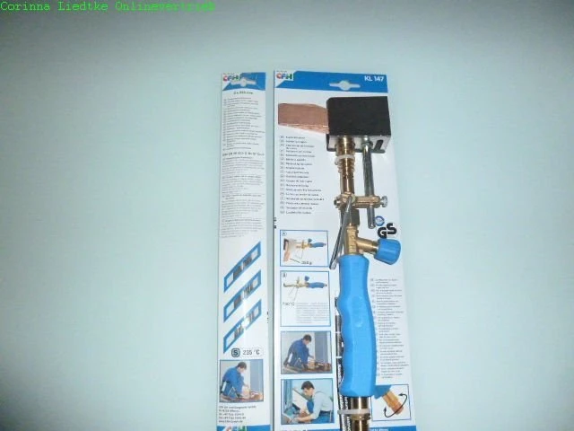 CFH KL 147 Hammer Gas-Lötkolben inkl. Koffer