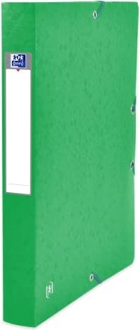 Oxford Top File+ Sammelbox, 40mm, A4, grün, 9er-Pack