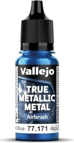 Vallejo True Metallic Metal Airbrush sapphire blue, 18ml