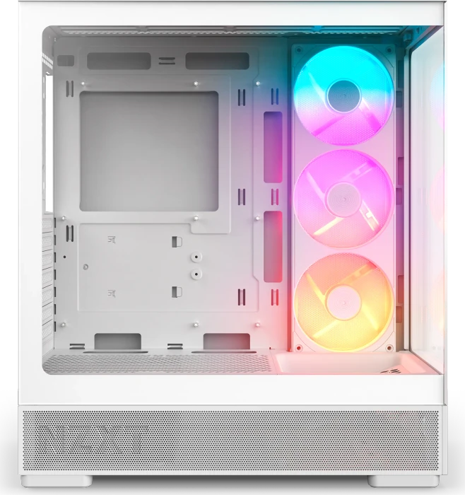 NZXT S5 RGB White, Glasfenster