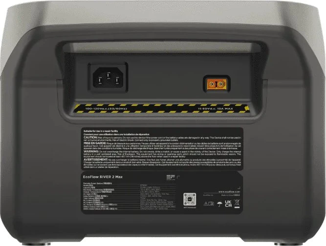 EcoFlow River 2 Max Power Station Solargenerator, 512Wh