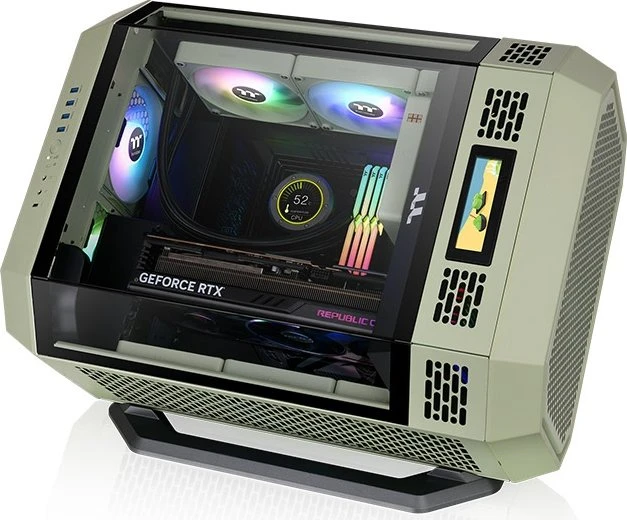 Thermaltake Chassis Stand Kit für Thermaltake The Tower 600, Matcha Green