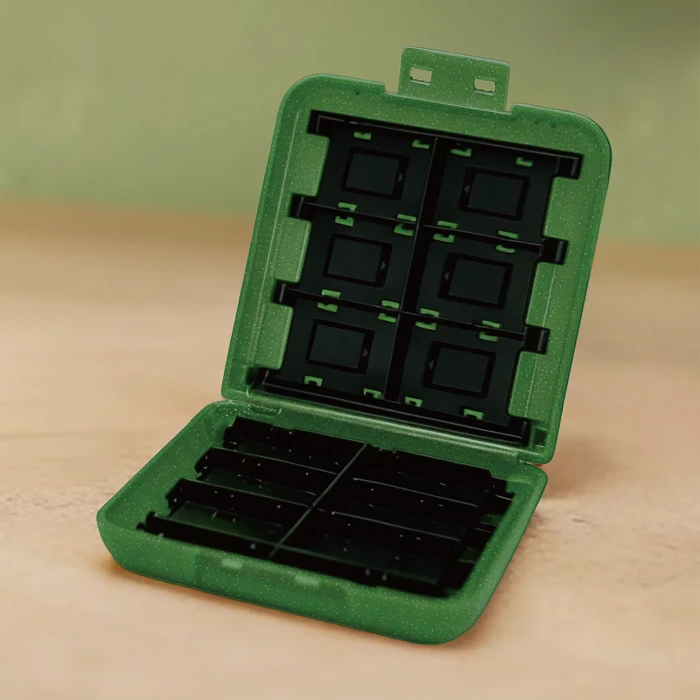 Hori 24 Spiele Kartenetui Pokemon Pixel green (Switch 2)