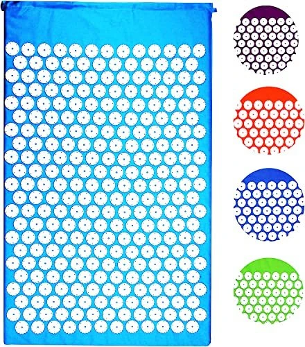 GMMH Akupressurmatte 75 x 44cm Massagematte blau