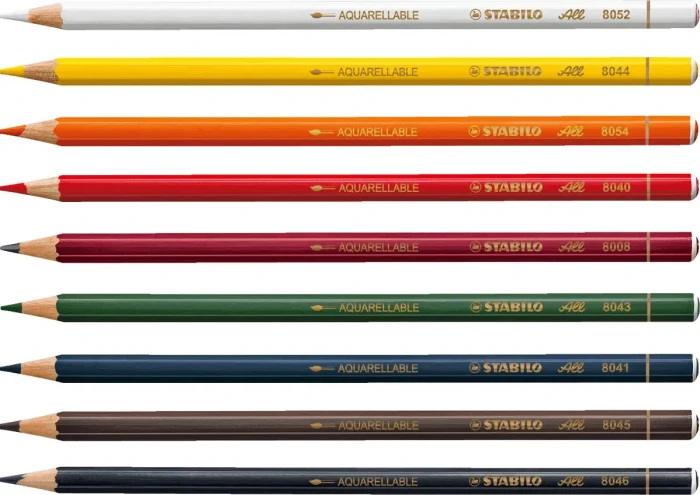 STABILO All Buntstift gelb, 12er-Pack