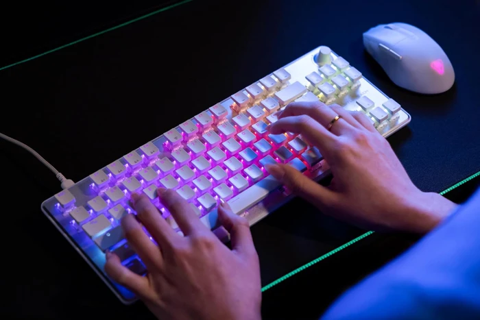 Turtle Beach Vulcan II TKL Pro, weiß, LEDs RGB, Gateron KS-37B Magnetic, USB, US