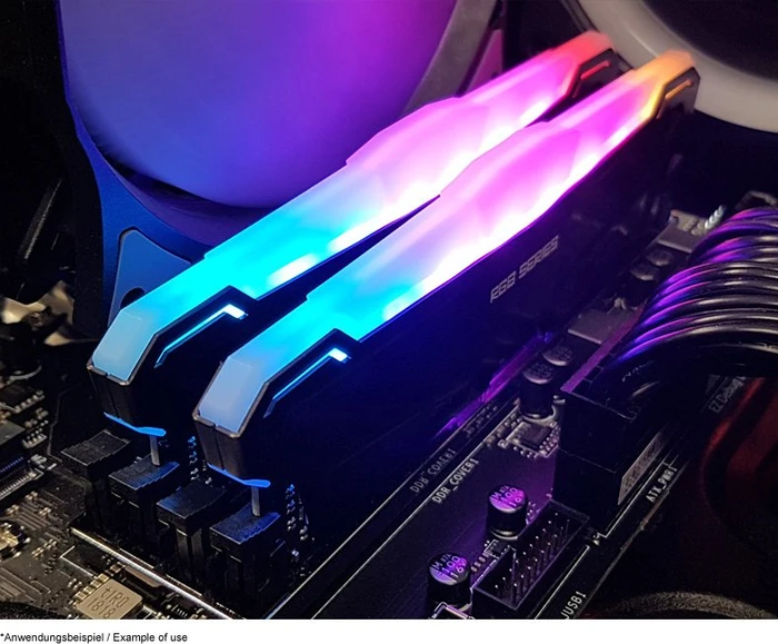 LC-Power LC-RAM RGB UDIMM 32GB Kit, DDR4-3200, CL16-19-19-39
