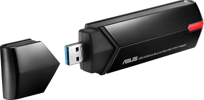 ASUS USB-AC68, 2.4GHz/5GHz WLAN, USB-A 3.0 [Stecker]