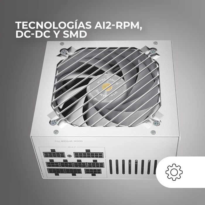 Mars Gaming MPB750SIM weiß 750W, ATX