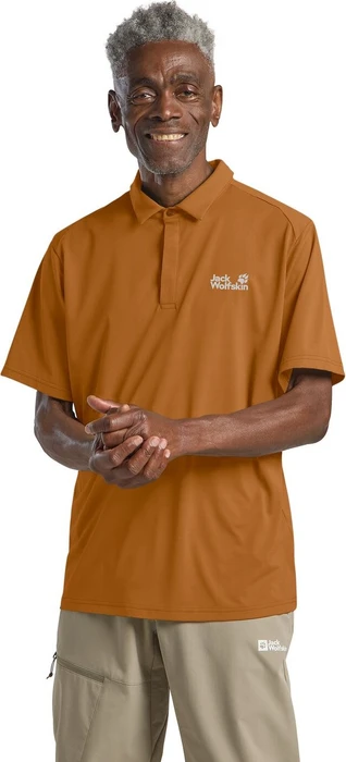 Jack Wolfskin Delgami Poloshirt kurzarm autumn leaves (Herren)