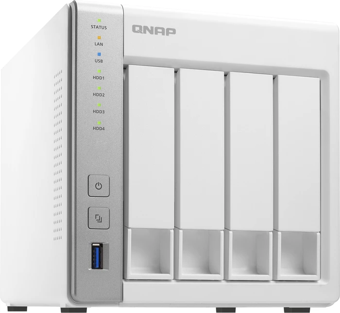 QNAP Turbo Station TS-431P2-1G, 1GB RAM, 2x RJ-45 1000Base-T, 3x USB-A 3.0
