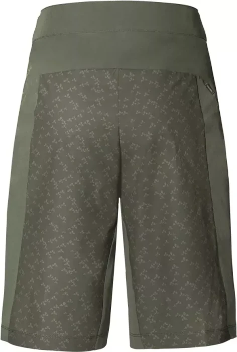 Vaude Ledro Print Shorts Fahrradhose kurz khaki (Damen)