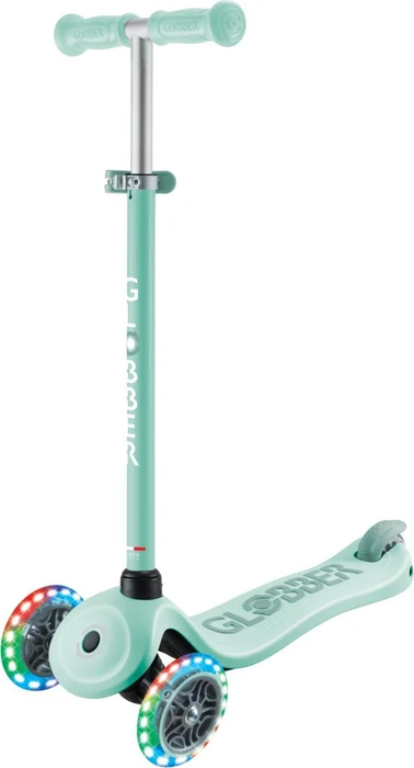 Globber Go Up Sporty Lights Kickboard mint