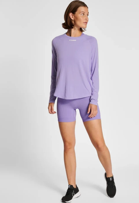 hummel MT Vanja Funktionsshirt langarm lavendel (Damen)