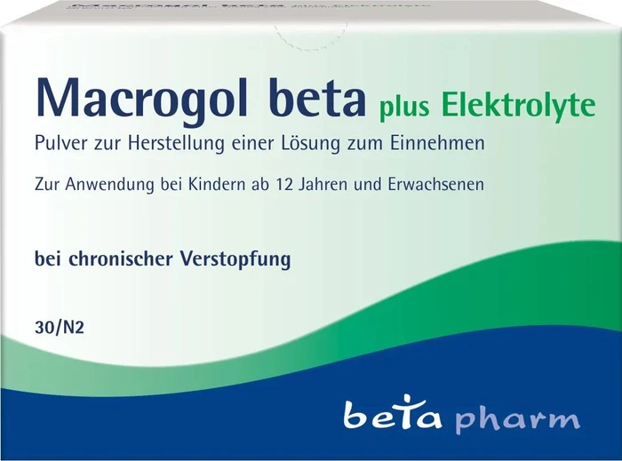 betapharm Macrogol beta plus Elektrolyte Pulver Beutel, 30 Stück