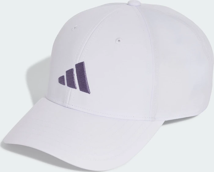 adidas New Logo Embroidered Baseball Kappe frozen purple/tech purple