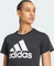adidas Loungewear Essentials Logo T-Shirt kurzarm schwarz/weiß (Damen) Vorschaubild
