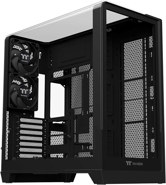 Thermaltake View 390 TG Black, schwarz, Glasfenster