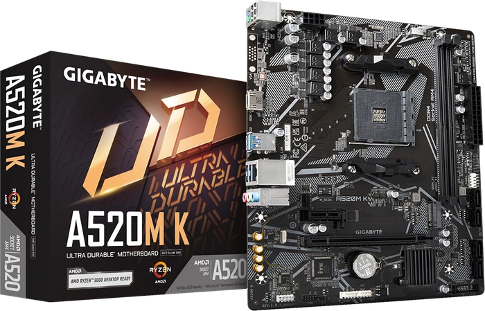 GIGABYTE A520M K (AMD AM4)