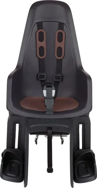 Bobike One Eco maxi EB-D Gepäckträger Fahrradkindersitz schwarz