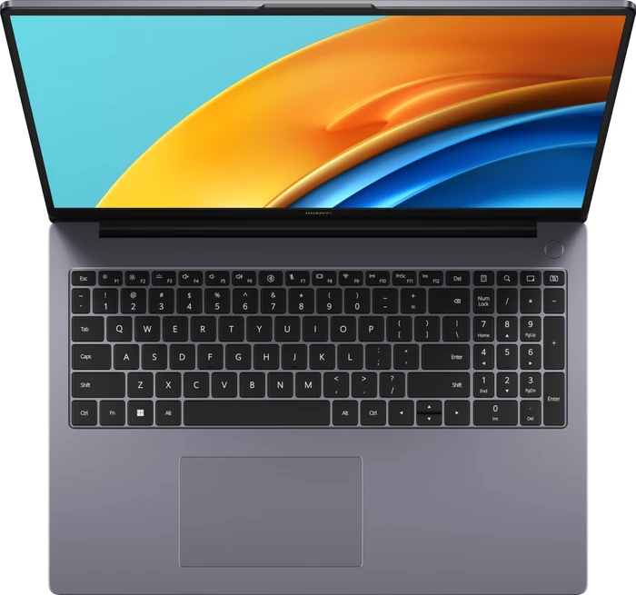 Huawei MateBook D 16 (2022), Space Grey, Core i5-12450H, 8GB RAM, 512GB SSD, DE